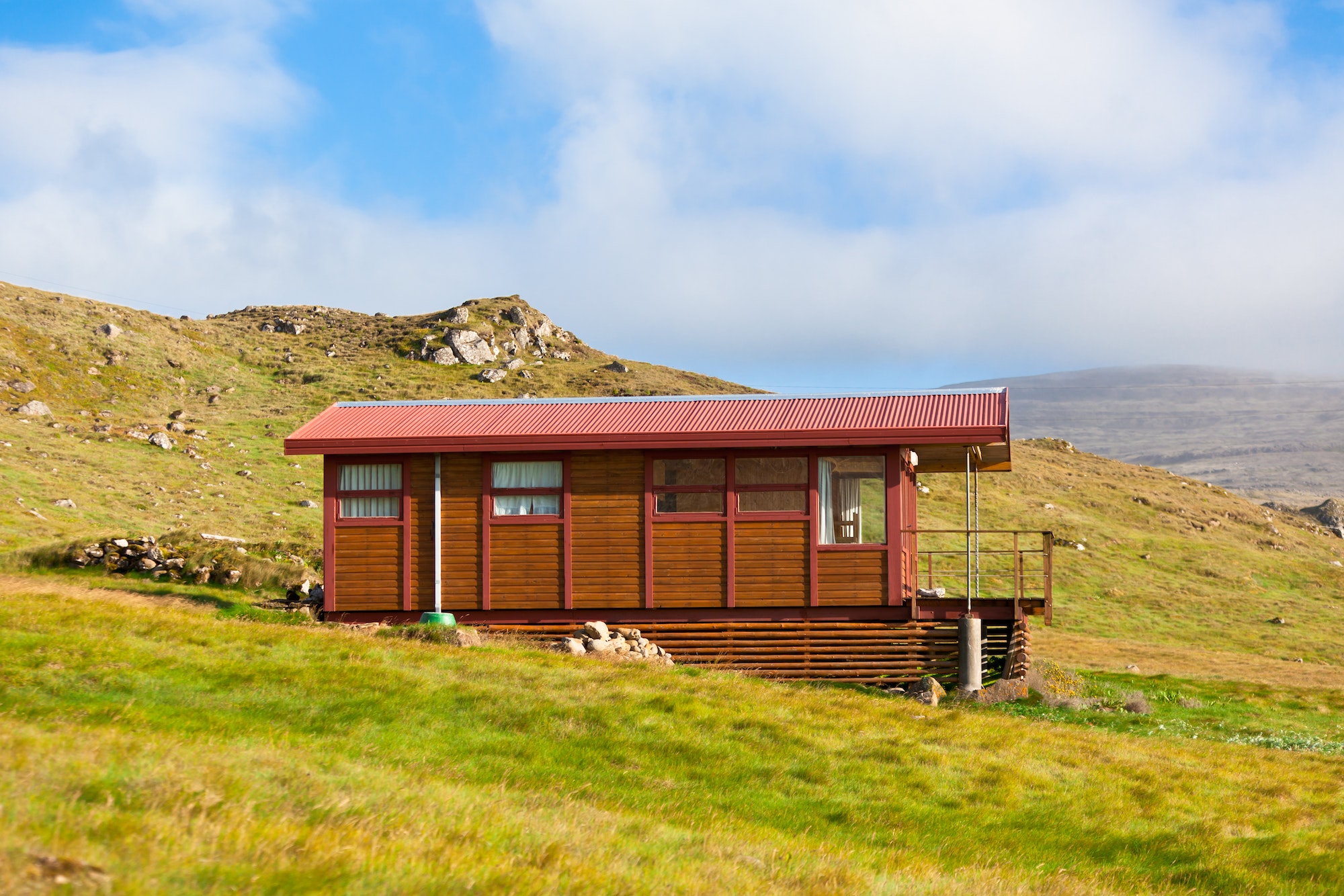 Wooden House at West Iceland