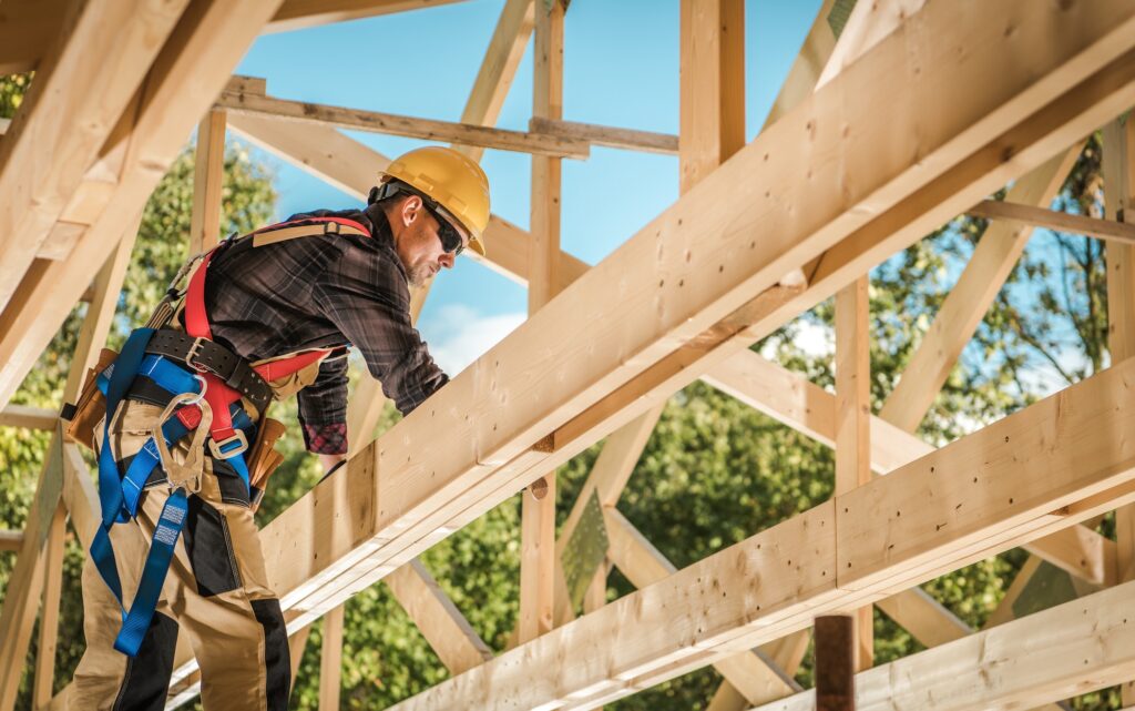 Wood House Frame Construction